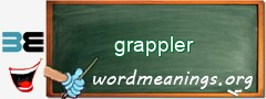 WordMeaning blackboard for grappler